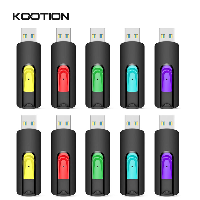 KOOTION U200 10PCS USB ÷ ̺ 2.0 128GB 64GB 32GB 16GB 8GB 1GB ̴ ޸ ƽ, ̺ USB ƽ ÷ ũ 5PCS 3PCS